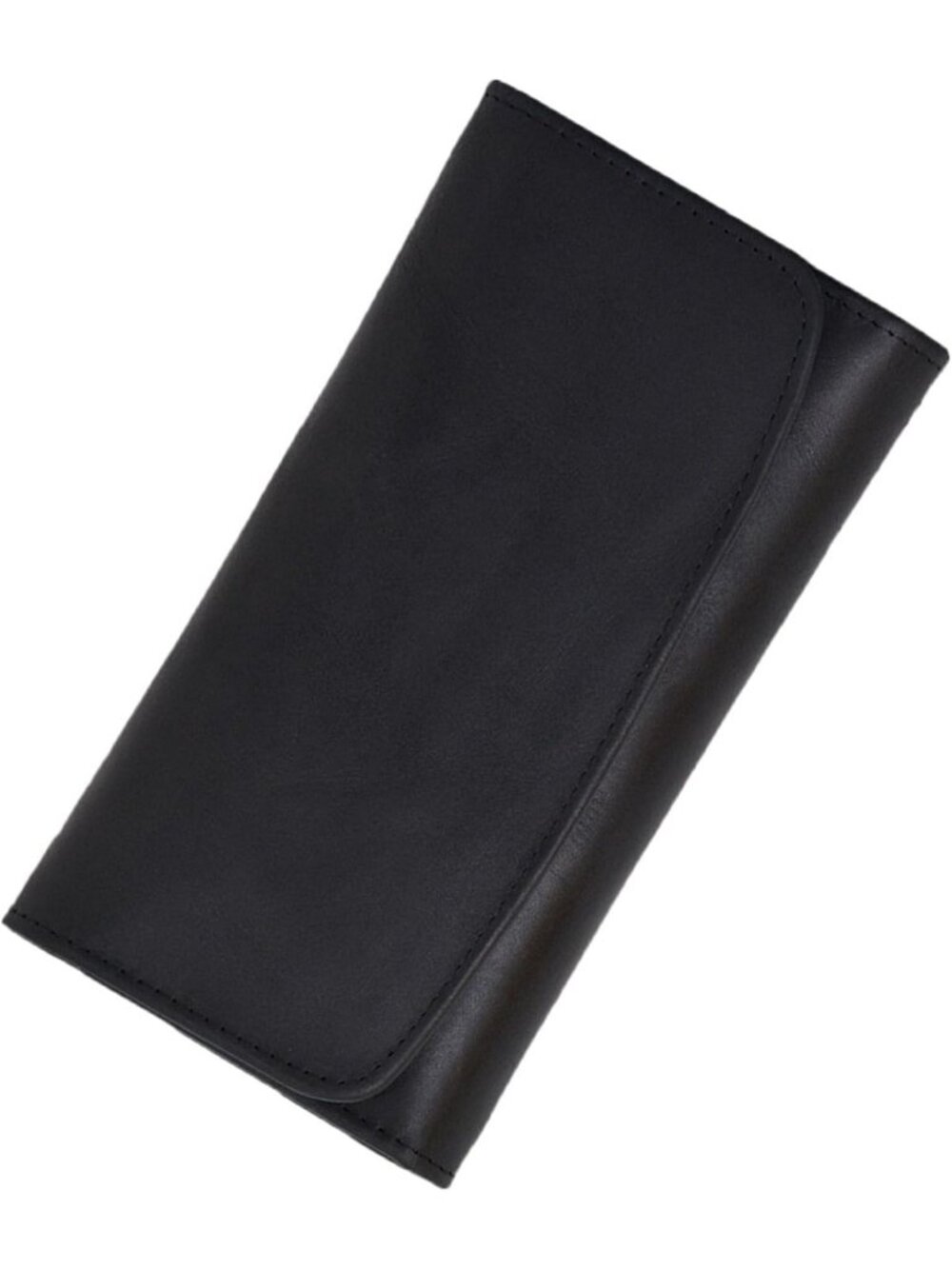 Stylish RFID Blocking Leather Wallet for Women - Large Trifold Clutch, 13 Card
